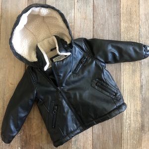Zara Baby Boy Outwear Collect. 9/12 m Biker Jacket